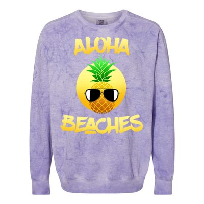 Aloha Beaches Colorblast Crewneck Sweatshirt