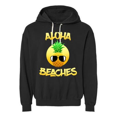Aloha Beaches Garment-Dyed Fleece Hoodie