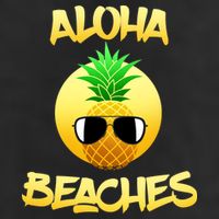 Aloha Beaches 7 Panel Mesh Trucker Snapback Hat