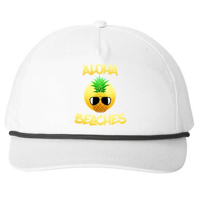 Aloha Beaches Snapback Five-Panel Rope Hat