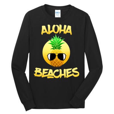 Aloha Beaches Tall Long Sleeve T-Shirt