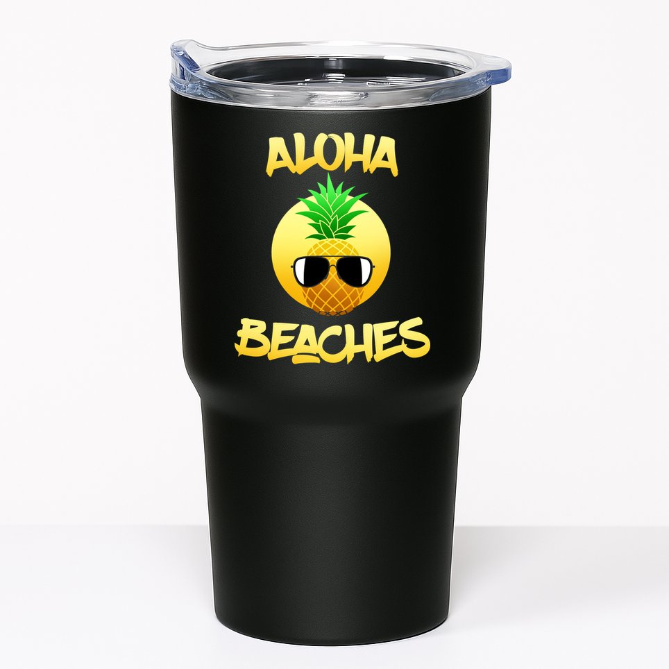 Aloha Beaches Tumbler