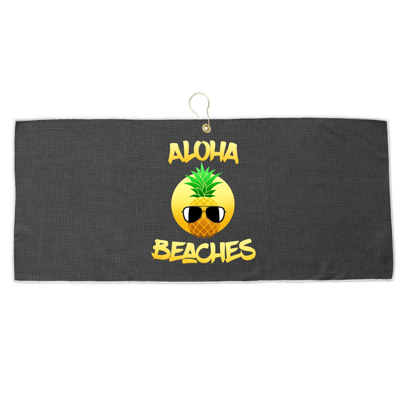 Aloha Beaches Large Microfiber Waffle Golf Towel