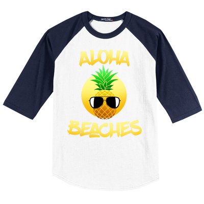 Aloha Beaches Baseball Sleeve Shirt