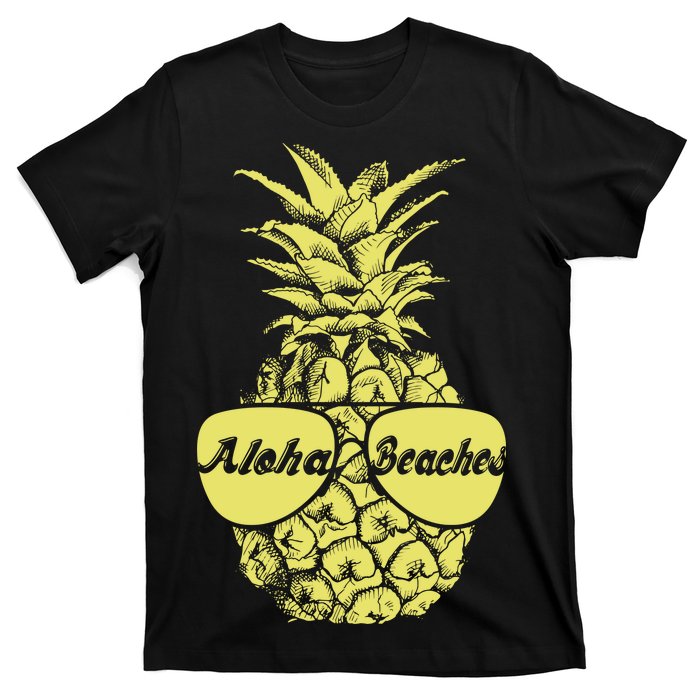 Aloha Beaches Pineapple  T-Shirt