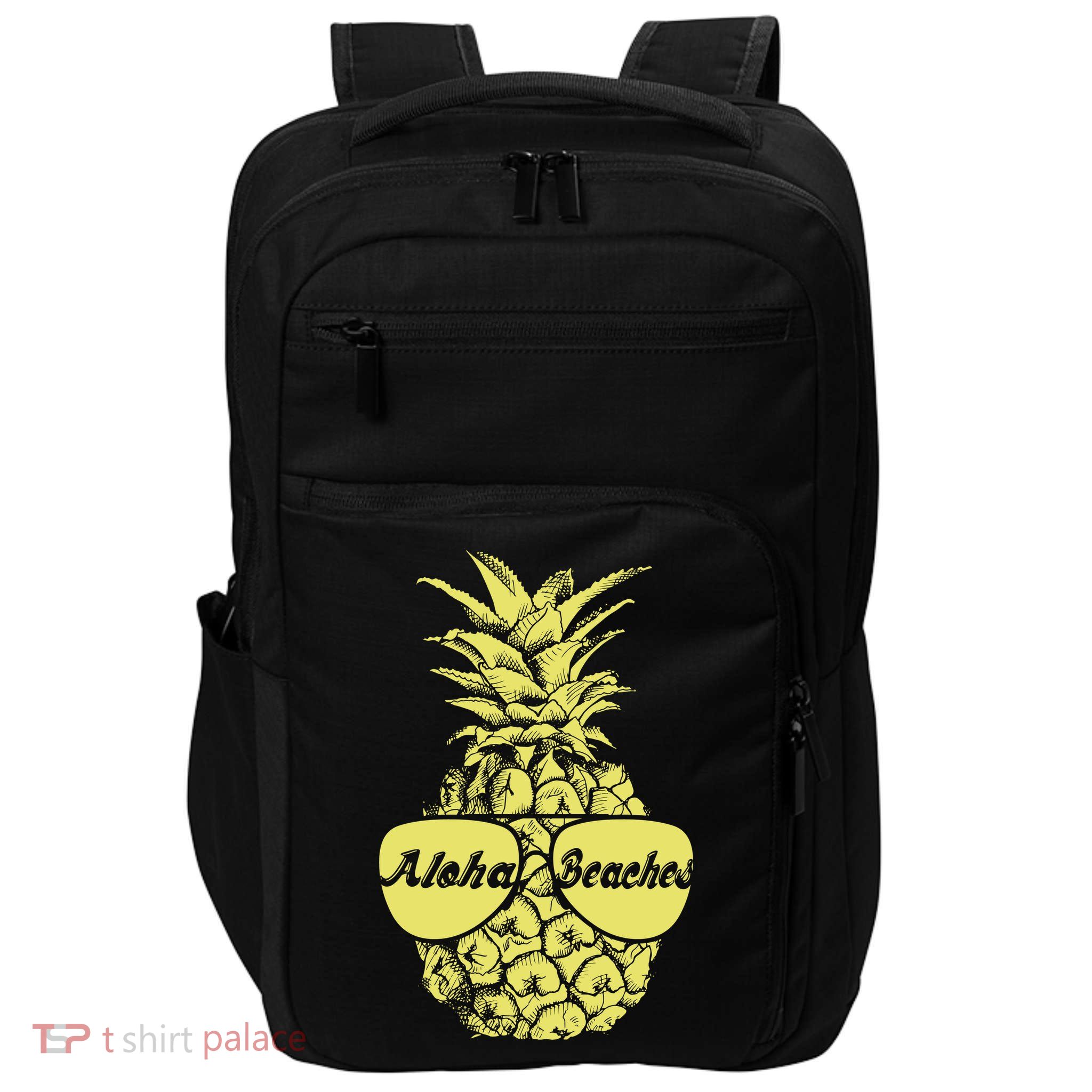 Aloha Beaches Pineapple  Impact Tech Backpack