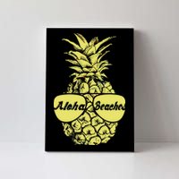 Aloha Beaches Pineapple  Canvas