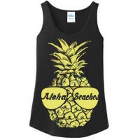 Aloha Beaches Pineapple  Ladies Essential Tank