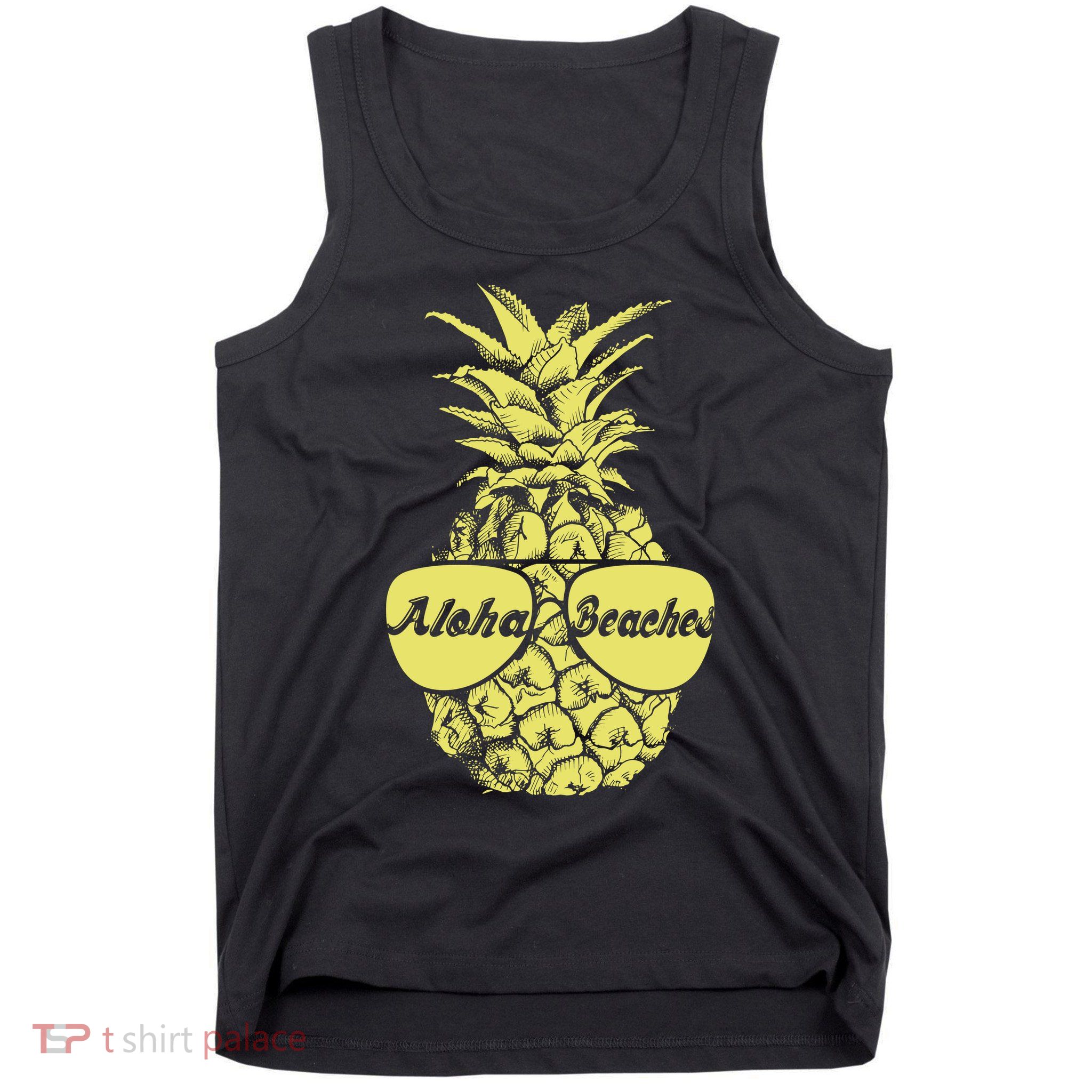 Aloha Beaches Pineapple  Tank Top