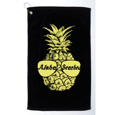 Aloha Beaches Pineapple  Golf Towel