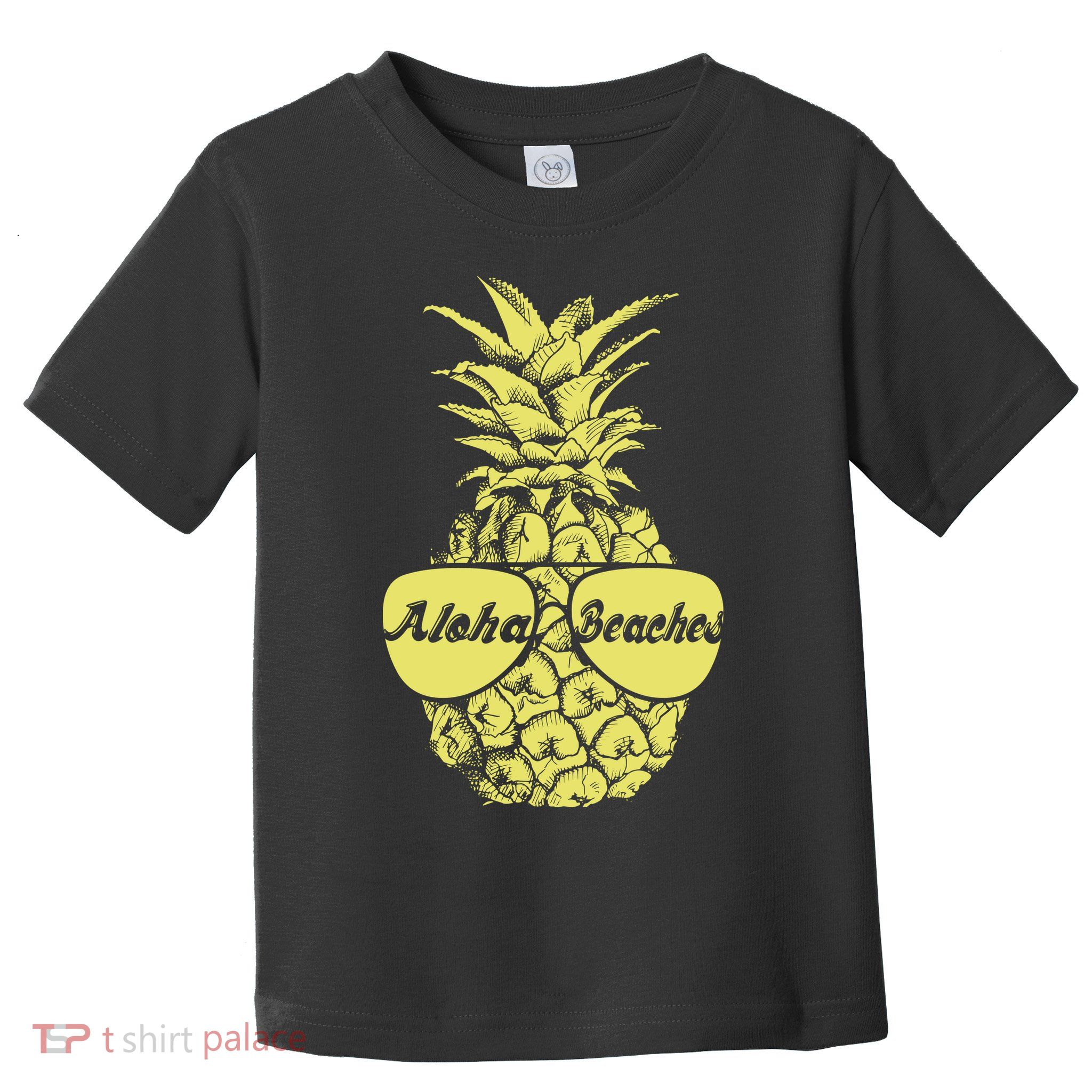Aloha Beaches Pineapple  Toddler T-Shirt