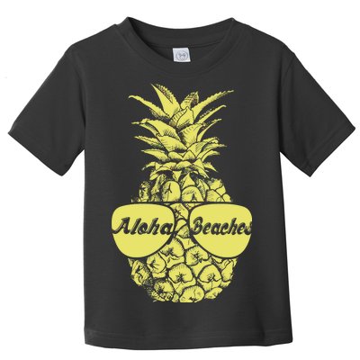 Aloha Beaches Pineapple  Toddler T-Shirt