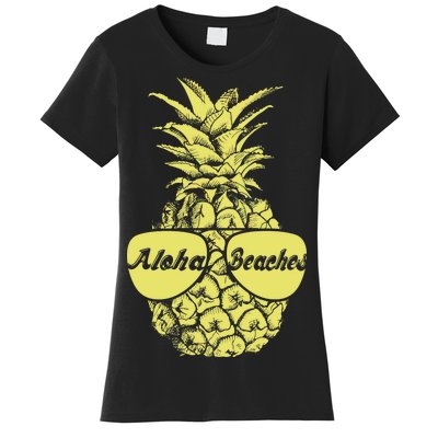 Aloha Beaches Pineapple  Women's T-Shirt