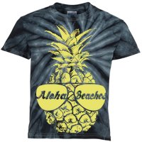 Aloha Beaches Pineapple  Kids Tie-Dye T-Shirt