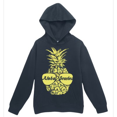 Aloha Beaches Pineapple  Urban Pullover Hoodie