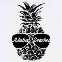 Aloha Beaches Pineapple  Garment-Dyed Sweatshirt