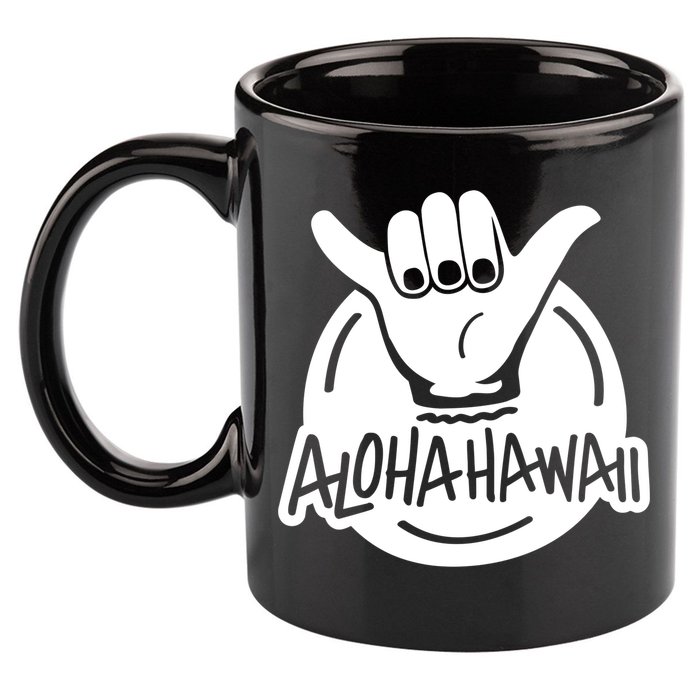 Aloha Hawaii Hand 11oz C Handle Ceramic Mug