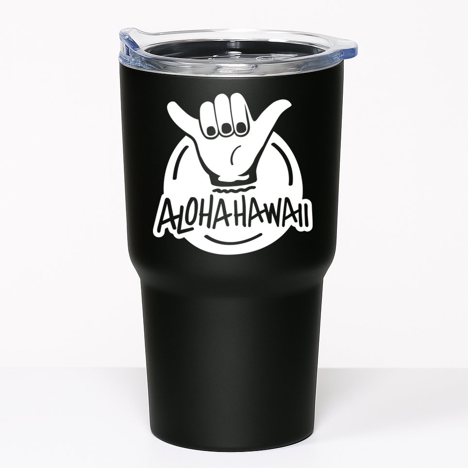Aloha Hawaii Hand Tumbler
