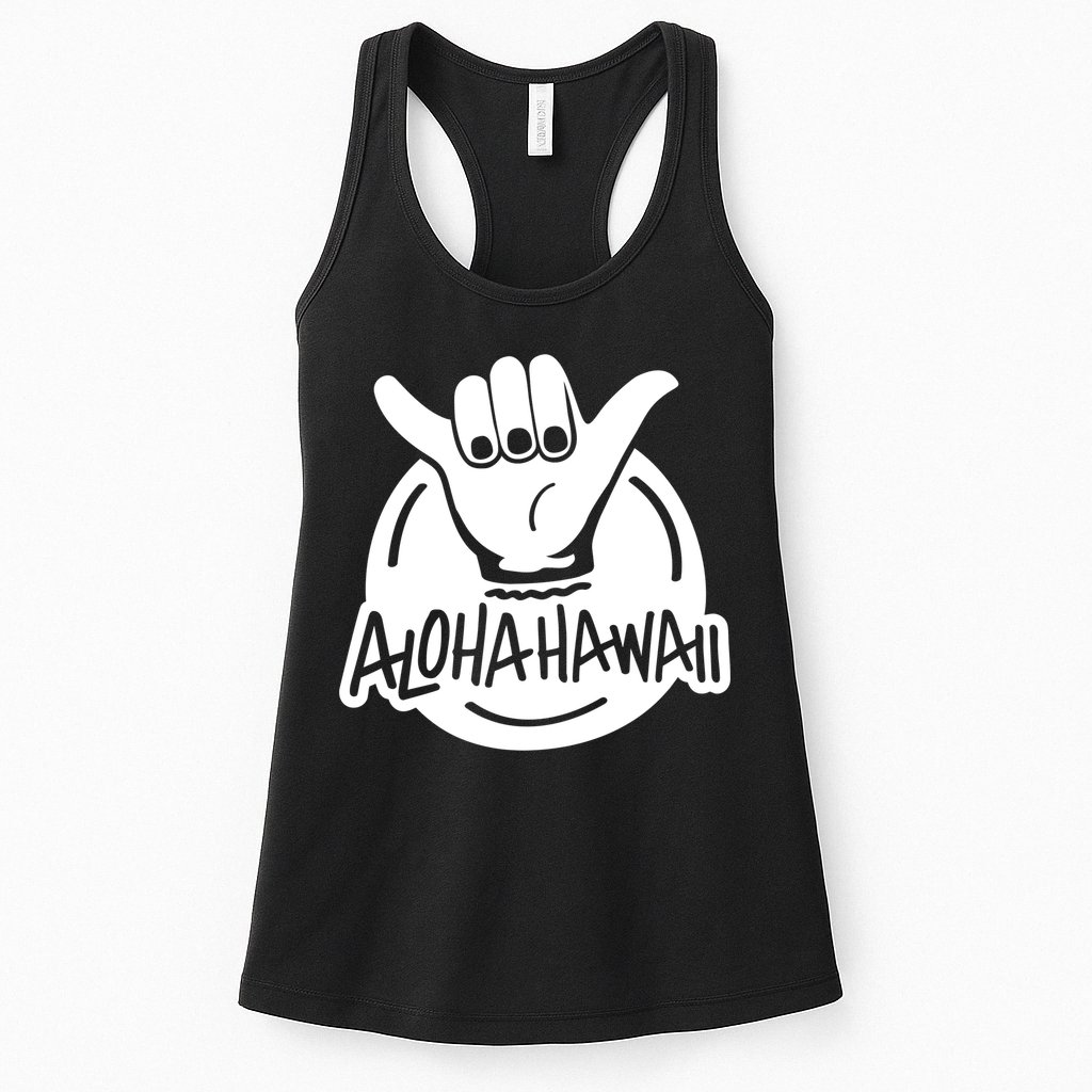 Aloha Hawaii Hand Womens Tank Top