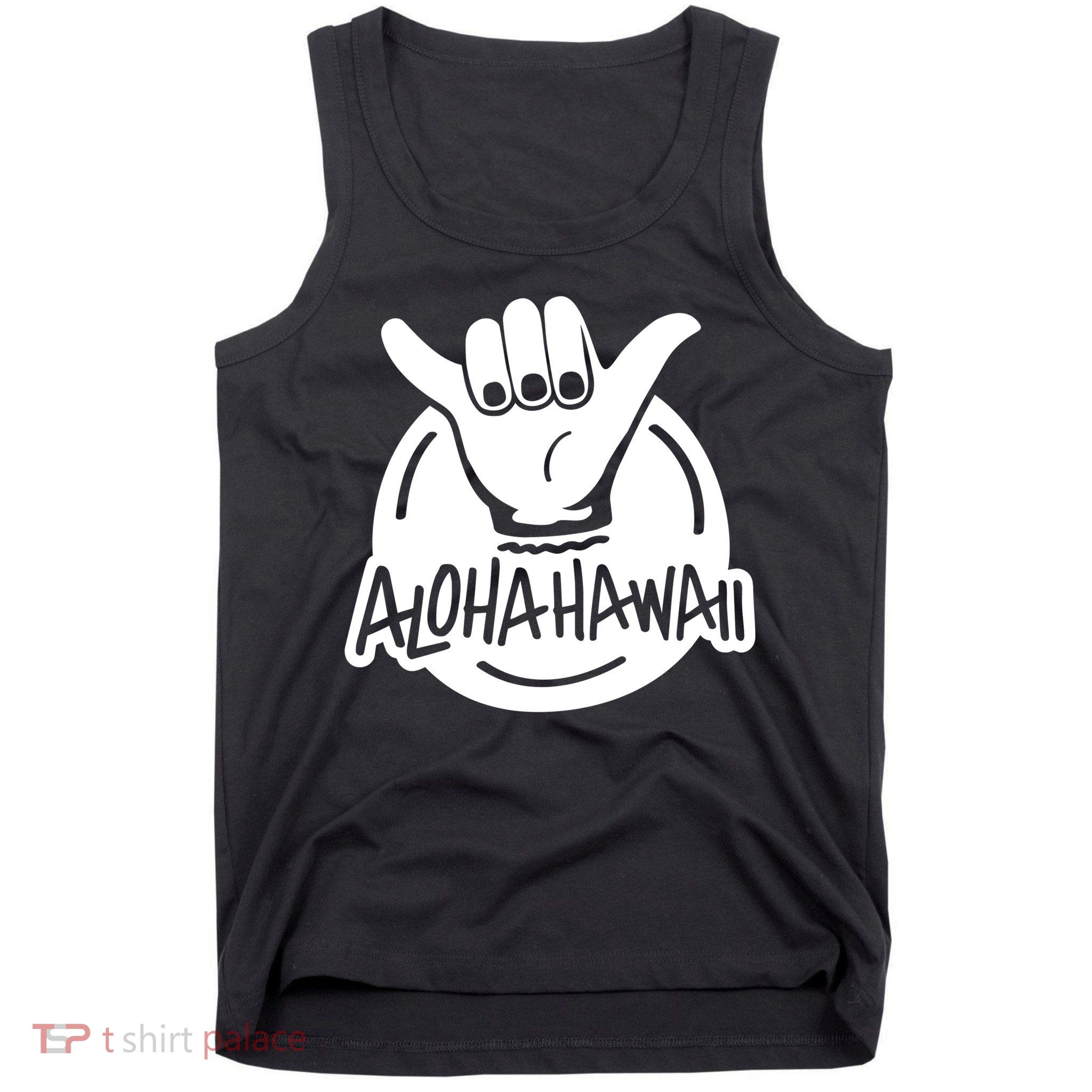 Aloha Hawaii Hand Tank Top