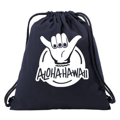 Aloha Hawaii Hand Drawstring Bag