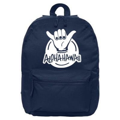 Aloha Hawaii Hand 16 in Basic Backpack