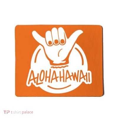Aloha Hawaii Hand Mousepad