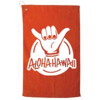 Aloha Hawaii Hand Platinum Collection Golf Towel