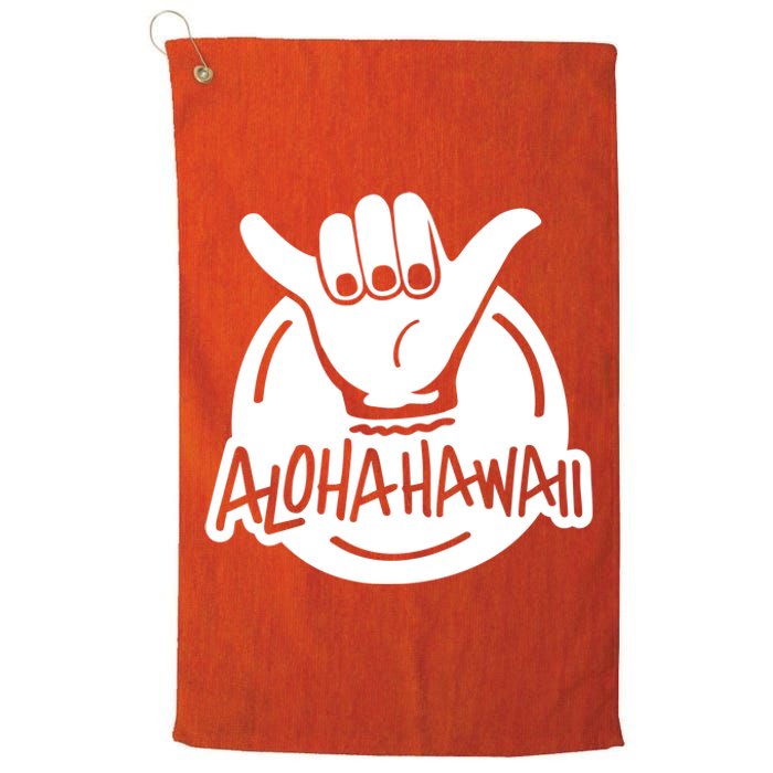 Aloha Hawaii Hand Platinum Collection Golf Towel