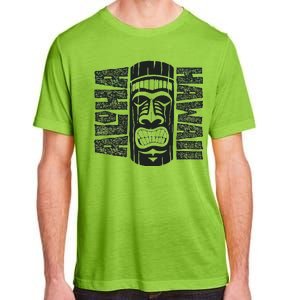 Aloha Hawaii Tiki Statue Adult ChromaSoft Performance T-Shirt