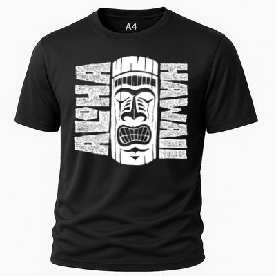 Aloha Hawaii Tiki Statue Performance Shirt