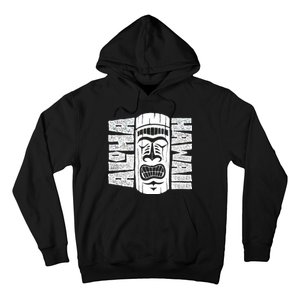 Aloha Hawaii Tiki Statue Hoodie