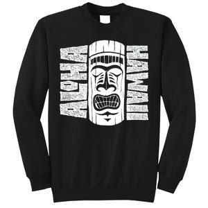 Aloha Hawaii Tiki Statue Sweatshirt