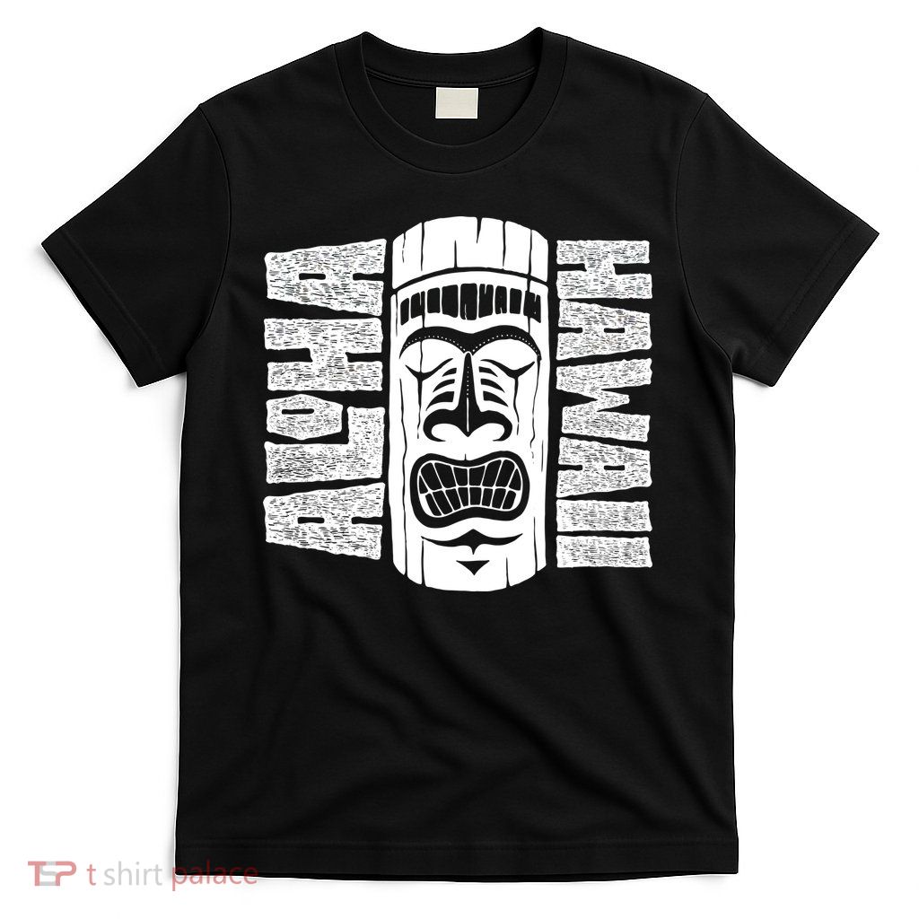 Aloha Hawaii Tiki Statue T-Shirt