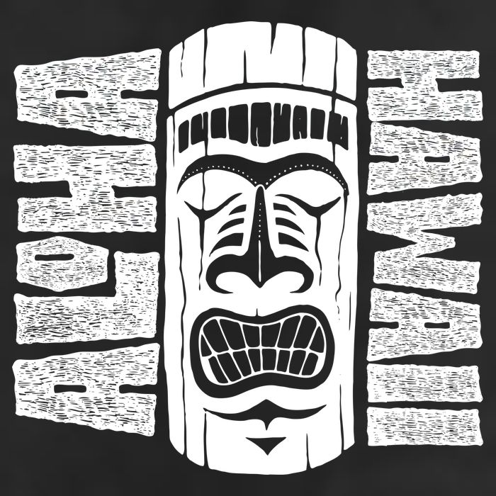 Aloha Hawaii Tiki Statue Adult Drive Performance Visor