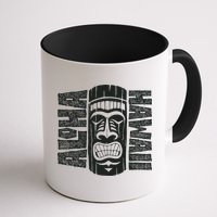 Aloha Hawaii Tiki Statue Mug