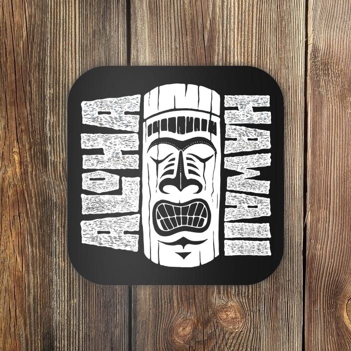 Aloha Hawaii Tiki Statue Coaster