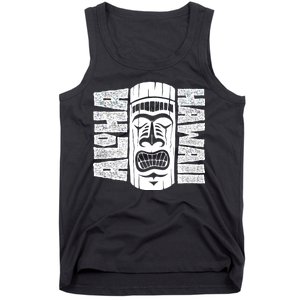 Aloha Hawaii Tiki Statue Tank Top