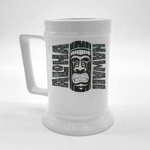 Aloha Hawaii Tiki Statue Beer Stein