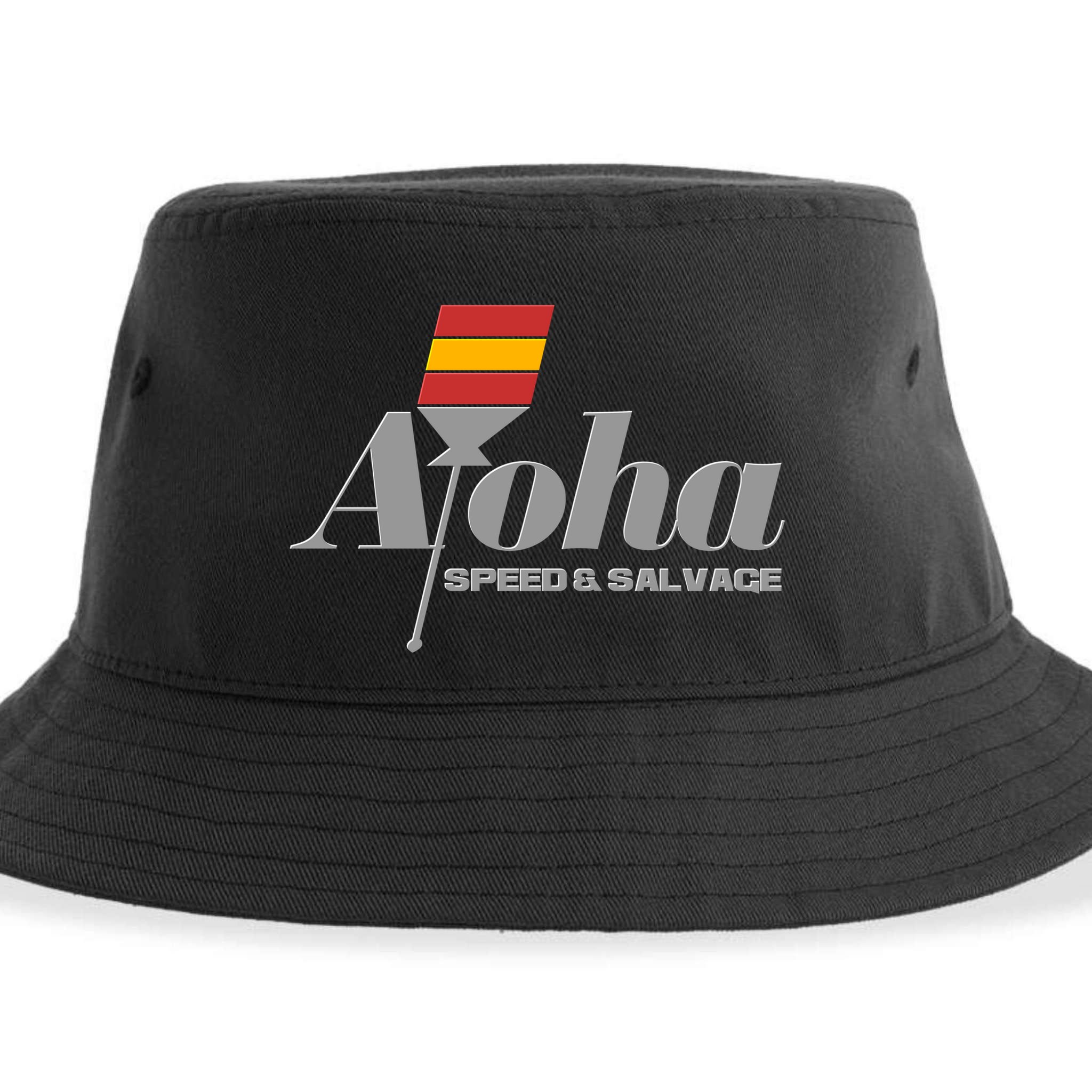 Aloha Speed And Salvage Logo Sustainable Bucket Hat