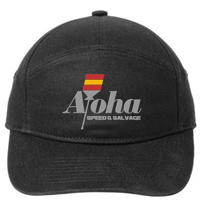 Aloha Speed And Salvage Logo 7-Panel Snapback Hat