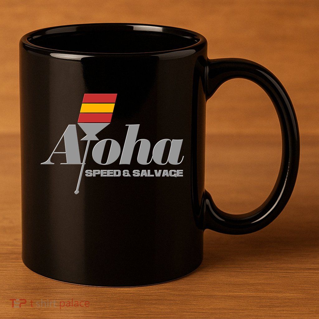 Aloha Speed And Salvage Logo 11oz C Handle Ceramic Mug