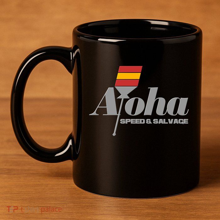 Aloha Speed And Salvage Logo 11oz C Handle Ceramic Mug