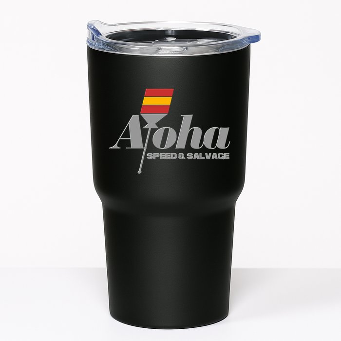 Aloha Speed And Salvage Logo Tumbler