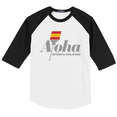 Aloha Speed And Salvage Logo Baseball Sleeve Shirt