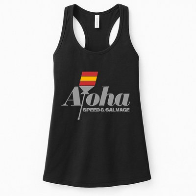 Aloha Speed And Salvage Logo Womens Tank Top