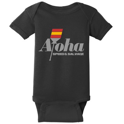 Aloha Speed And Salvage Logo Baby Bodysuit