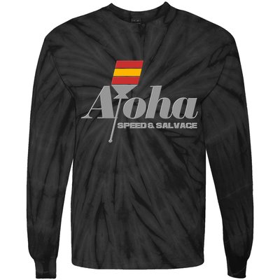 Aloha Speed And Salvage Logo Tie-Dye Long Sleeve Shirt