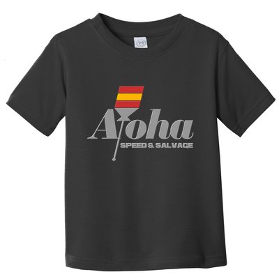 Aloha Speed And Salvage Logo Toddler T-Shirt