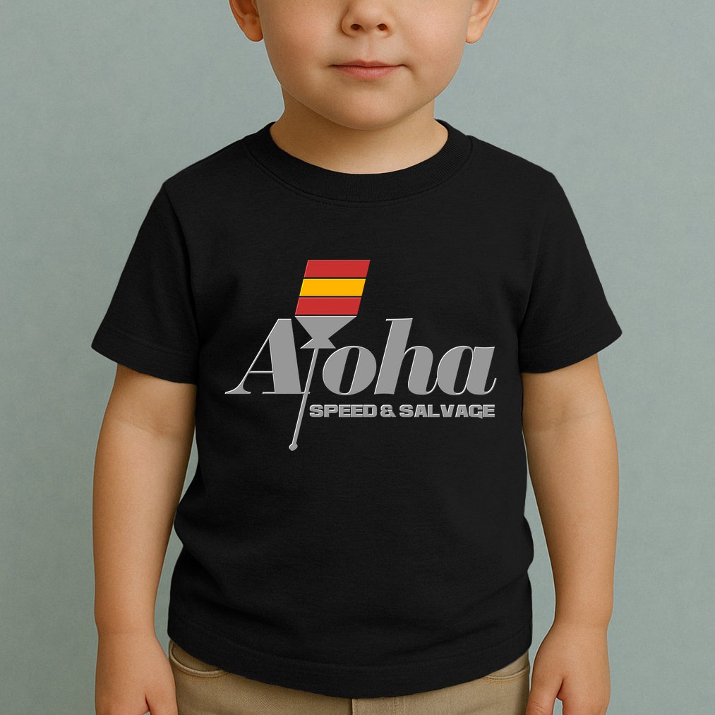 Aloha Speed And Salvage Logo Toddler T-Shirt